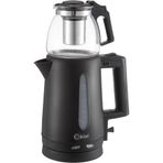 BRF GultekinSell Kiwi KTM-2907 Çay Yapma Makinesi, 1.8 L Kettle ve 0.9 L Demlik Kapasitesi, Siyah 124731