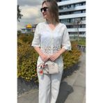 BRGCLOTHING İTHAL İPEK DEYAYLI DANTEL BLUZ
