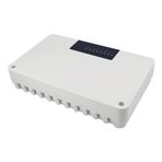 Briaatt 1pc 8 Zone Central Heating Controller Floor Hot Water System Pump Valve Actuator for Heating System 8-Way