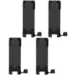 Briaatt Curling Iron Storage Rack Bathroom Punch-Free Wall-Mounted Storage Rack Hair Dryer Storage Rack Black