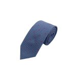Brianze Bordo Puantiyeli Kravat Mendil Set