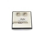 Brianze KD-36 Kol Düğmesi ve Kravat İğnesi Set
