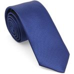 Brianze MKAS-7 Saks Mavi Oxford Model Mendilli Slim Kravat