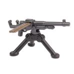 Brickarms WW1 WWi M1909 Hotchkiss Benet-Mercie MG üç ayaklı, Waffenset, Custom silahlar için LEGO figürler