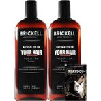 Brickell 2x237 ml Antiwhite Erkeklere Özel Beyazlamış Saç Sakal Şampuanı