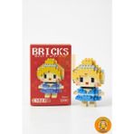 Bricks Sindirella Prenses Karakter Figürü 3D Yapboz Puzzle Yapı Oyuncakları