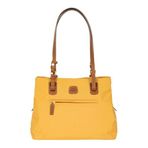 Bric's Omuz çantası X-Bag Handbag Honey hardal sarısı