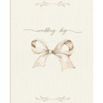 Bride to Be Composition Notebook: Beautiful Bow Wedding Day Cover, 7.5 x 9.25, Perfect for brides to be, 120 pages