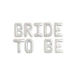 Bride To Be Folyo Balon Seti - 40cm Gümüş
