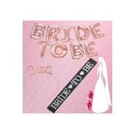 Bride To Be Rose Gold Balon Set Bekarlığa Veda Partisi Set-6