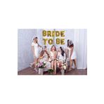 Bride To Be Yazılı Folyo Balon Konsepti Bekarlığa Veda Partisi Büyük Balon Seti, 44515484511