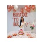 Bride To Be Yazılı Folyo Balon Konsepti Bekarlığa Veda Partisi Büyük Balon Seti, 44515484513