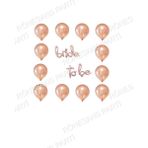 Bride To Be Yazılı Folyo Balon ve Metalik Balon Seti