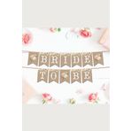 Bride To Be Yazılı Temalı Bekarlığa Veda Partisi Konsepti Banner