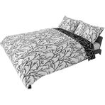 Brielle Çift Kişilik Saten Nevresim Seti Siyah - 200 x 220 cm