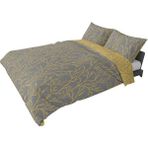 Brielle Queen Size Saten Nevresim Seti Sarı - 240 x 220 cm