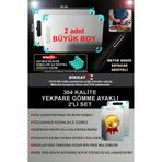Bright 2'li Set Paslanmaz Çelik Kesme Tahtası -(GÖMME AYAKLI) (PATENTLİ®) -Soyacak Hediyeli