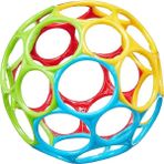 Bright Oball Klasik Top 10.5 cm Yumuşak ve Esnek Tasarım 0-24 Ay Bebekler İçin