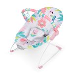 Bright Starts Flamingo Vibes 3 Noktalı Emniyet Kemeri Titreşimli Salyangoz ve Oyuncak Barı