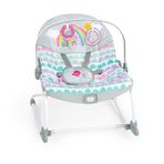 Bright Starts Rosy Rainbow Bebek Salıncağı Titreşimli, Kız Veya Erkek Bebekler İçin Bebek Koltuğu, Yenidoğan