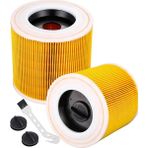 Bright1 2 Adet Kartuş Filtre Karcher Elektrikli Süpürge Için Wd3 Premium Wd2 Wd3 Wd1 Mv3 Mv2 Wd 3 P Uzatma Kiti Ince Toza Karşı (Yurt Dışından)