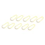 BRIGHTFUFU 10 Adet Floresan uyarı ipi çadır halat bağlantı elemanları çadır direği şok kablosu ışık kamp gece lambası gece lambasi çadır halat konektörü halat bağlama aracı floresan tpu Green