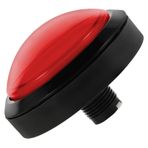 BRIGHTFUFU Kubbe Şekilli LED Aydınlatmalı Basma Düğmeleri, Para Oyun Makineleri Parçaları Oyun Meraklıları Için Kendini Sıfırlama Anahtarı Ile 100mm