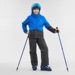 Brightliv Çocuk Kayak Montu - ve Isı Yalıtımlı - SNOW-SN10 - Mavi - 14 Yaş