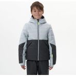 Brightliv Çocuk Kayak Montu - ve Isı Yalıtımlı - SNOW-WR18 - Gri - 12 Yaş