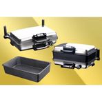 Brilex Silex Granit Grill + Granit Pan Bazlama ve Lahmacun Makinesi