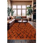BrillaHome Sierra 160x230 cm Kiremit Kaymaz Şönil Taban Halı