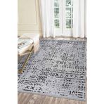BrillaHome Sierra-2 80x150 cm Gri Kaymaz Şönil Taban Halı