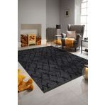 BrillaHome Sierra 80x300 cm Antrasit Kaymaz Şönil Taban Halı