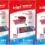 Brillant 3'lü Set XLarge Vakumlu Hurç