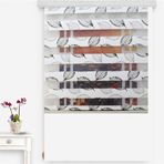 Brillant 611-01 150 x 260 cm Siyah Zebra Perde