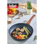 Brillant Alpha Bio Granit Tava 18 Cm Siyah