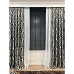 Brillant Antrasit Gri Rengi %100 Orijinal Ahşap Jaluzi Perde 50 Mm Ofis Modern Ve Tüm Mekanlar Için - 100 x 100 cm