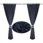 Brillant Blackout Pilesiz Siyah 250x250 cm Güneşlik