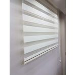 Brillant Ekru MZ508 200 x 200 Stor Zebra Perde