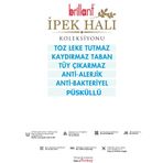 Brillant HJ11616.803 Kardelen Leke Tutmaz İpek Püsküllü 130x190 cm Halı