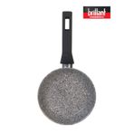Brillant Lüks Granit 20 cm Gri Tava Yanmaz Yapışmaz Tava
