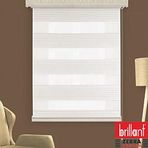 Brillant Pliseli Ekru Zebra 200x260 cm Stor Perde