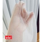 Brillant Ütü Istemez Ağır Gramajlı Kırışmaz Balık Sırtı Desen 1/3 Sık Pileli Tül Perde - Ekru - 240 x 260 cm