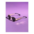 BRILLIAEYEWEAR Nadia Metal Tasarım Güneş Gözlüğü Uv-400 Korumalı Cam