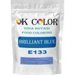 Brilliant Blue E133 Mavi Toz Gıda Boyası 500 gr
