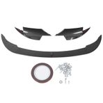 Brilluxa ön tampon dudak spoyleri, 5 Seri F10 M5 2011-2017 için çene ayırıcı difüzör, hafif dekoratif dudak (Carbon Fiber Style)
