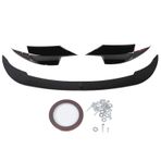 Brilluxa ön tampon dudak spoyleri, 5 Seri F10 M5 2011-2017 için çene ayırıcı difüzör, hafif dekoratif dudak (Glossy Black)