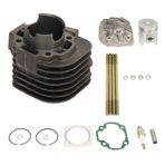 Brilluxa Silindir Piston Kiti, Motor Üst Uç Yeniden Oluşturma Seti A12191117000 52mm Polaris Predator ile Uyumlu Delik 90 2003-2006, 2 zamanlı silindir halka conta kiti