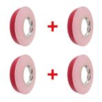 Brio 19 mm x 5 m Beyaz Köpük 4'lü Çift Taraflı Bant