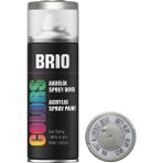 Brio Akrilik Alüminyum Gri B9007 400 ml Sprey Boya